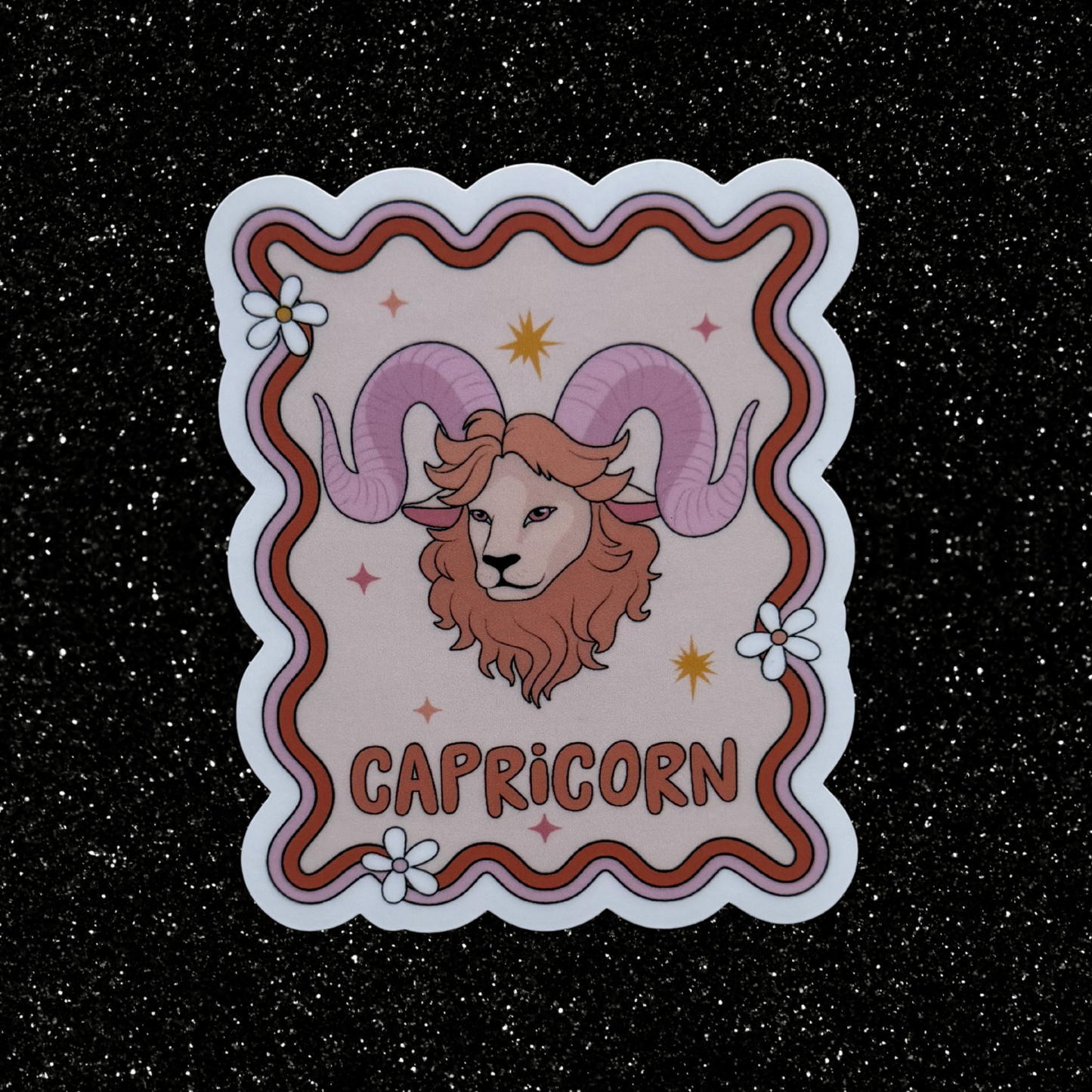 Capricorn Zodiac Sticker