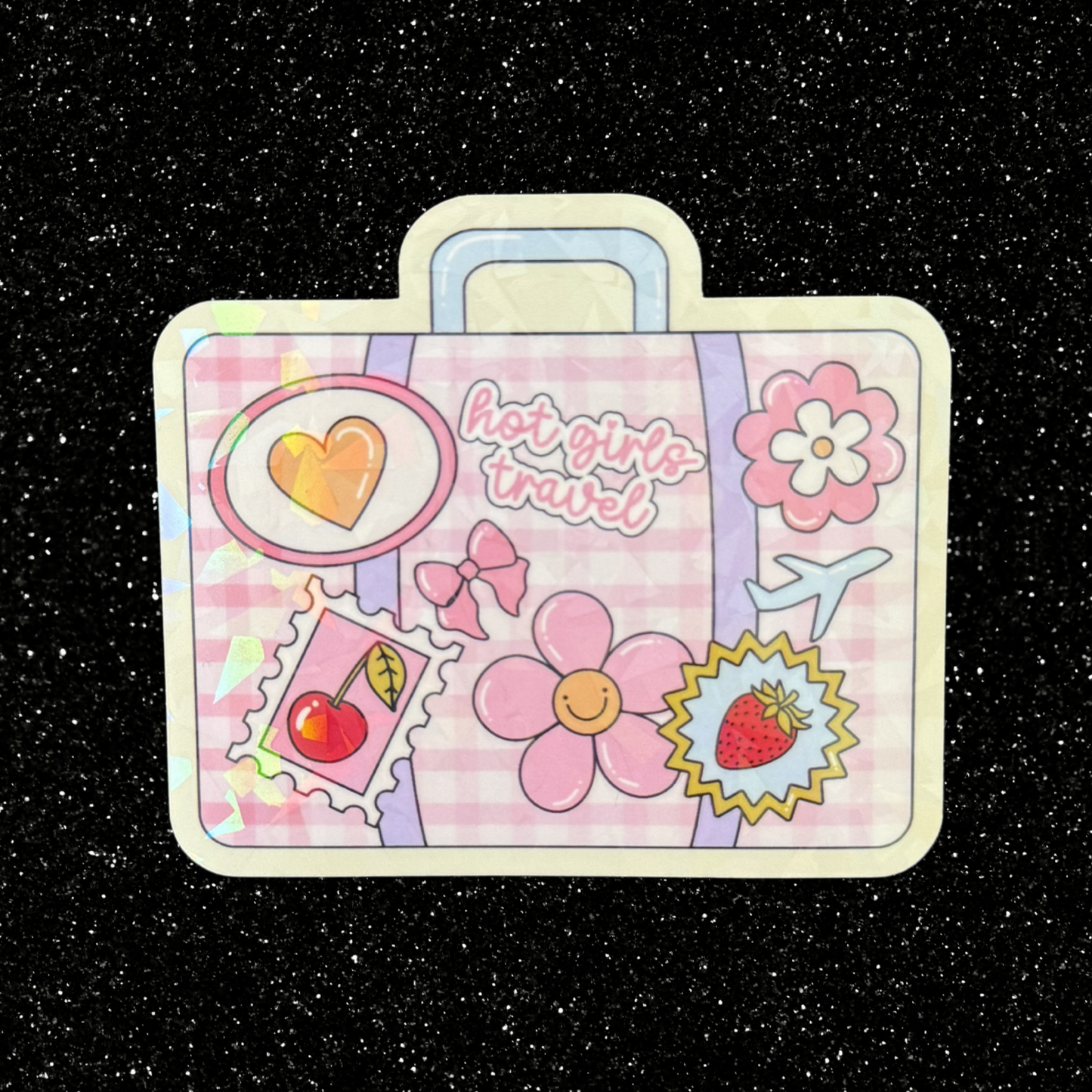 Hot Girls Travel Sticker