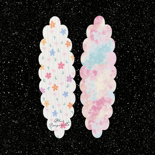Pastel Floral Bookmark
