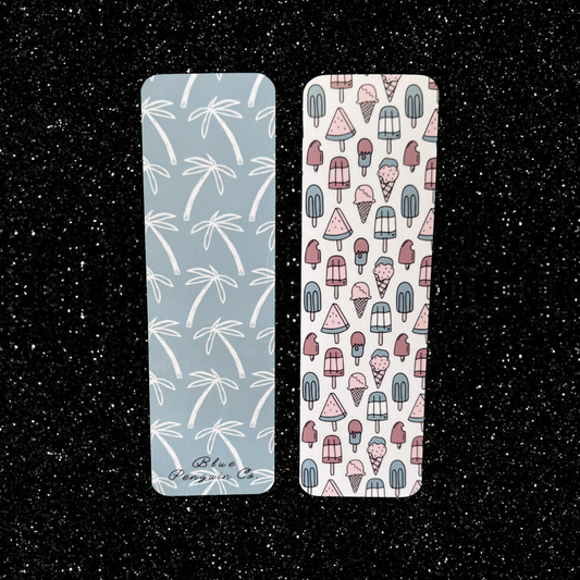 Palm and Popsicles Bookmark
