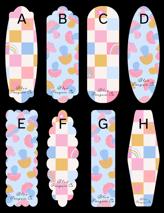 Peace and Mushrooms Bookmarks