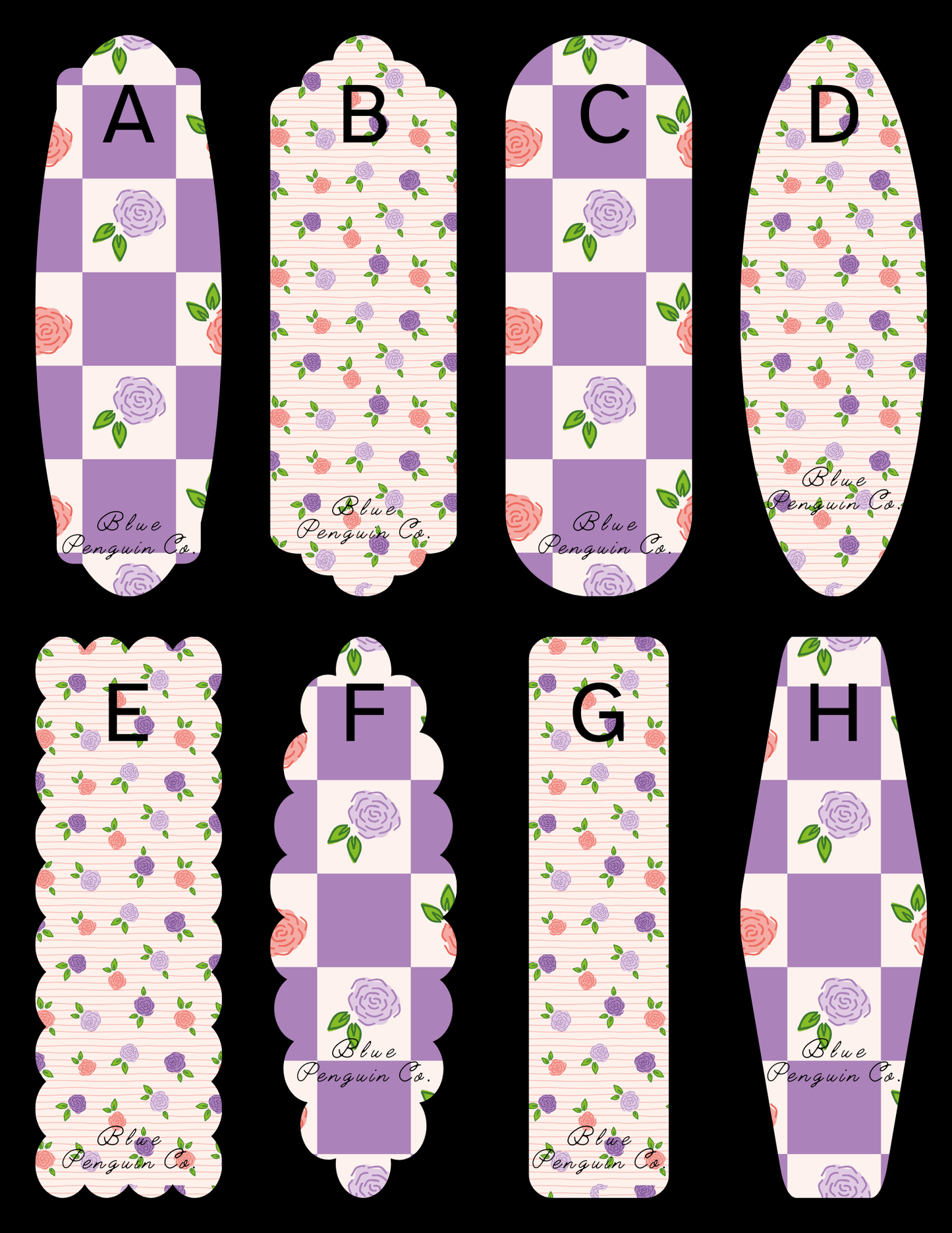 Lavender Blooms Bookmark