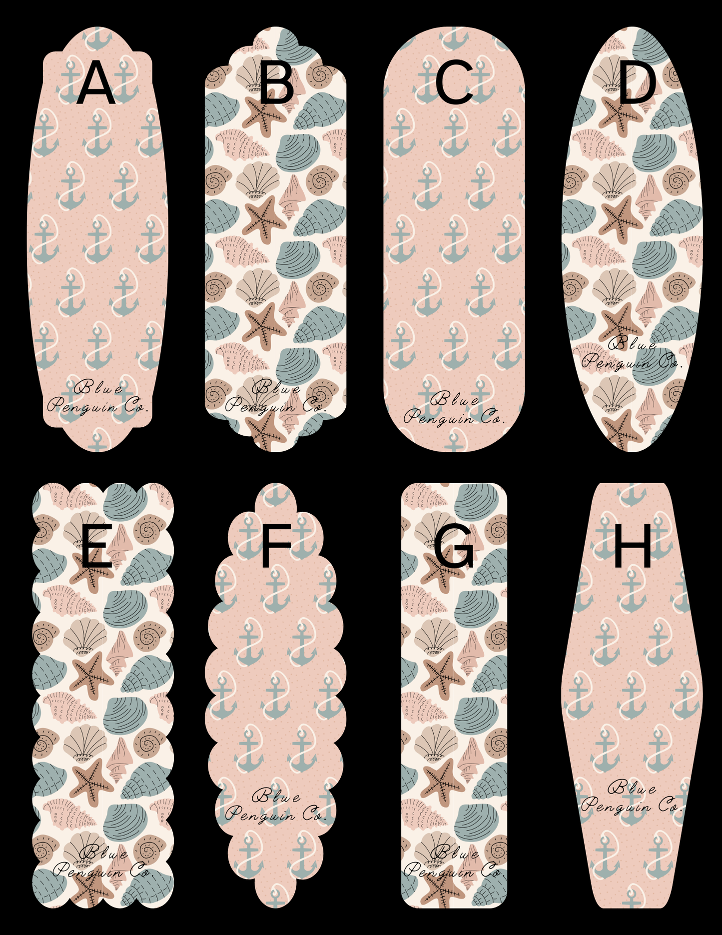 Anchors Away Bookmark