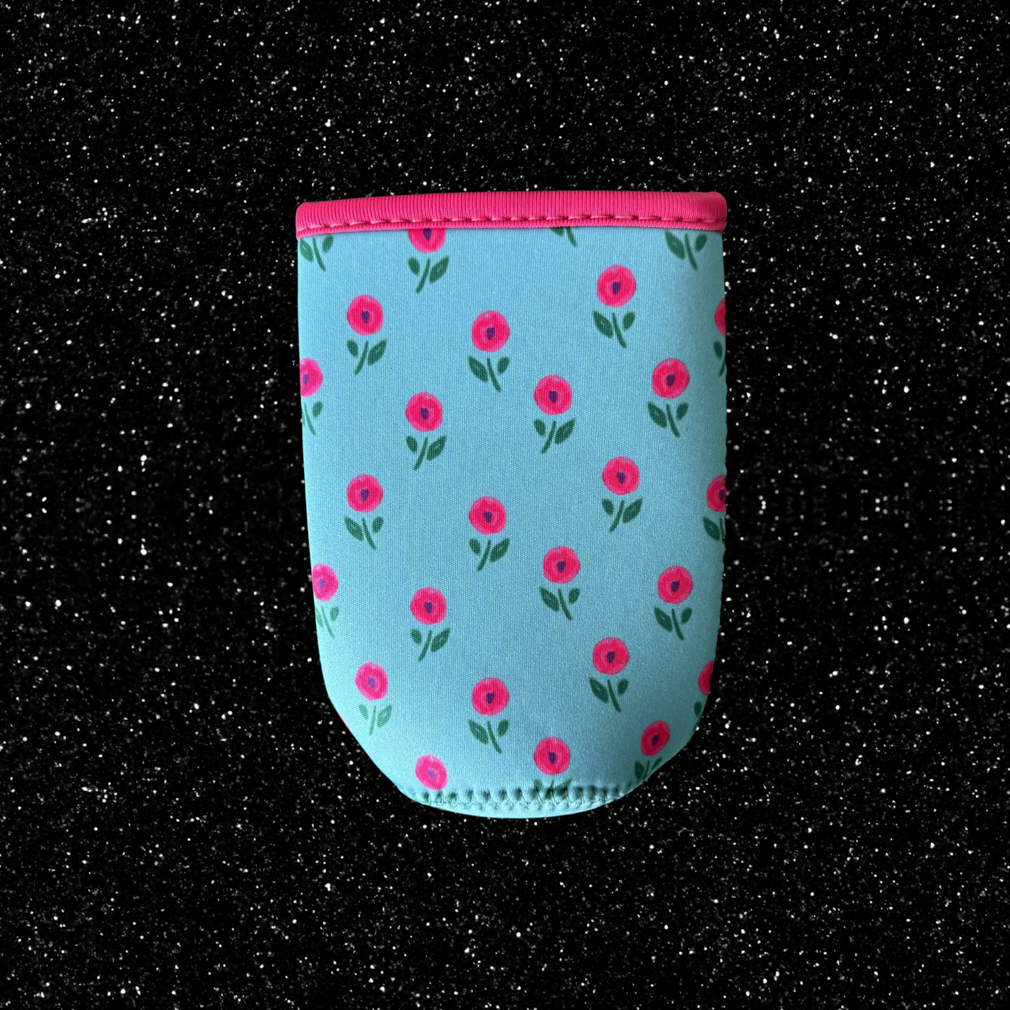 Cute Floral Slim Cup Sleeve