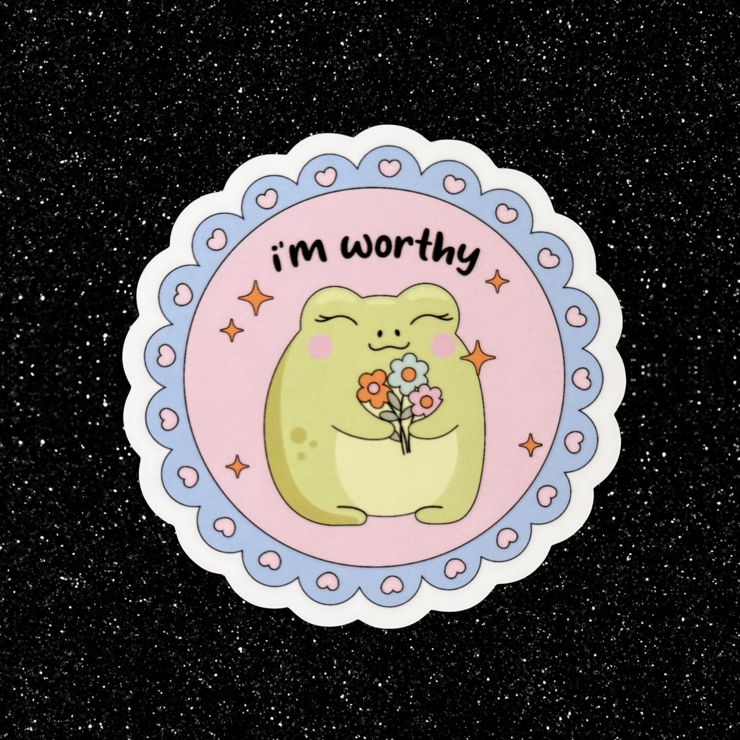 I'm Worthy Sticker
