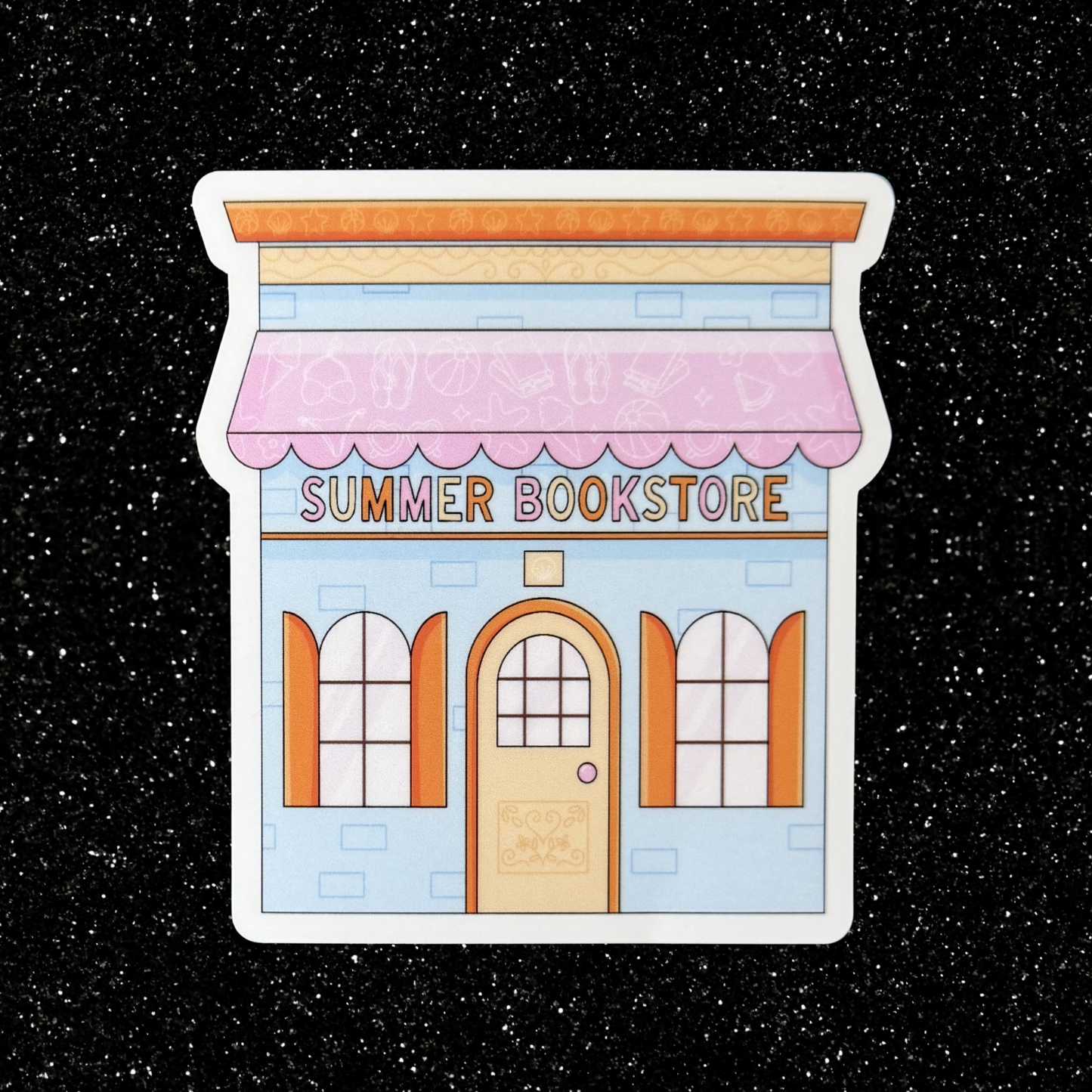 Summer Bookstore Sticker