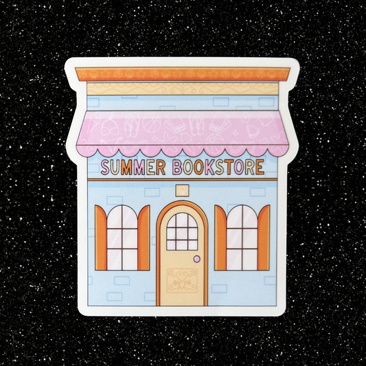 Summer Bookstore Sticker
