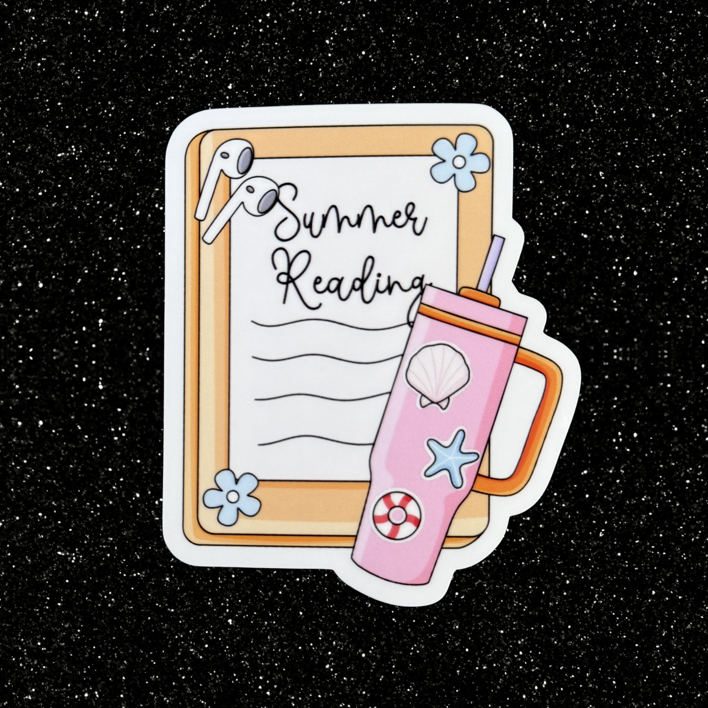 Summer Reading Kindle Sticker