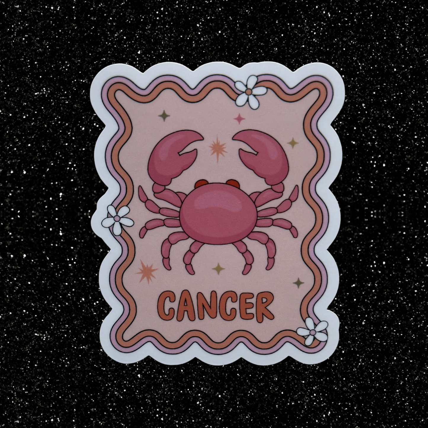 Cancer Zodiac Sticker