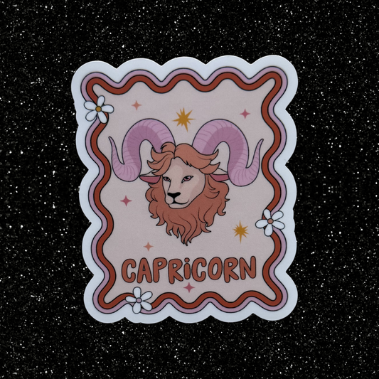 Capricorn Zodiac Sticker