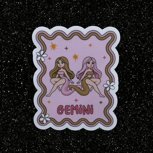 Gemini Zodiac Sticker