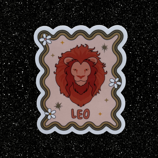 Leo Zodiac Sticker