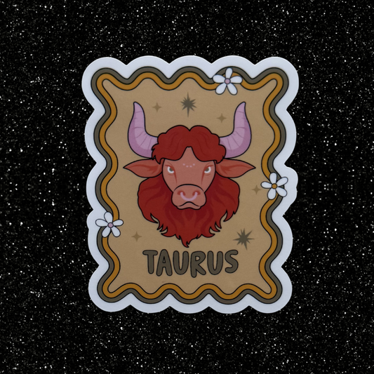 Taurus Zodiac Sticker