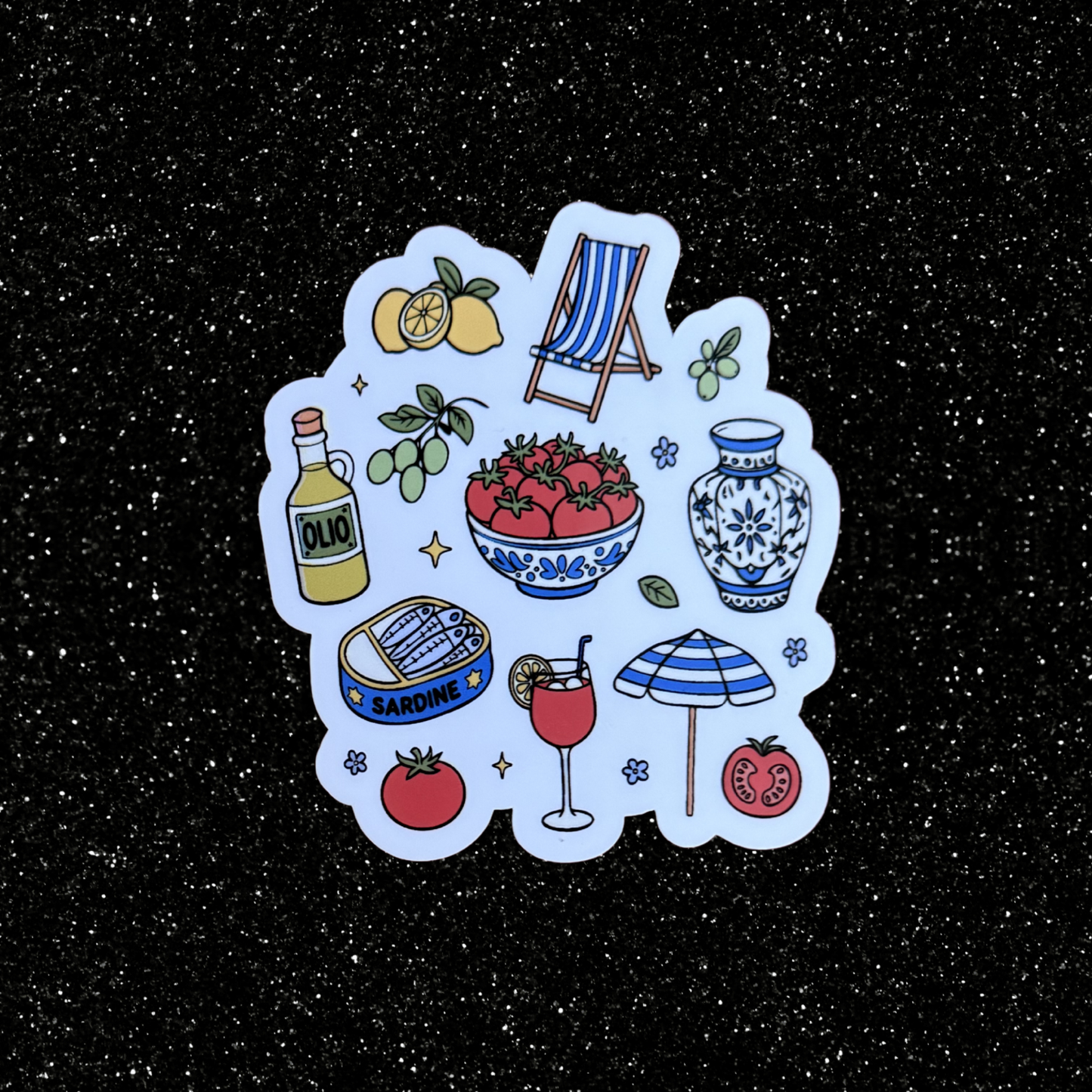 Tomato Girl Sticker