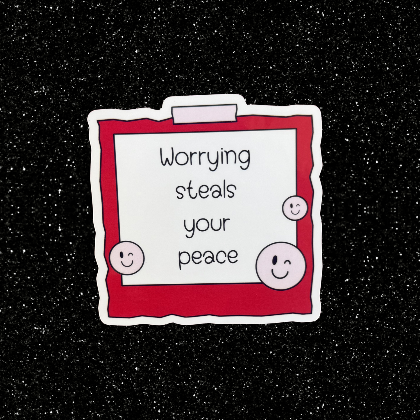 Worrying Sticker