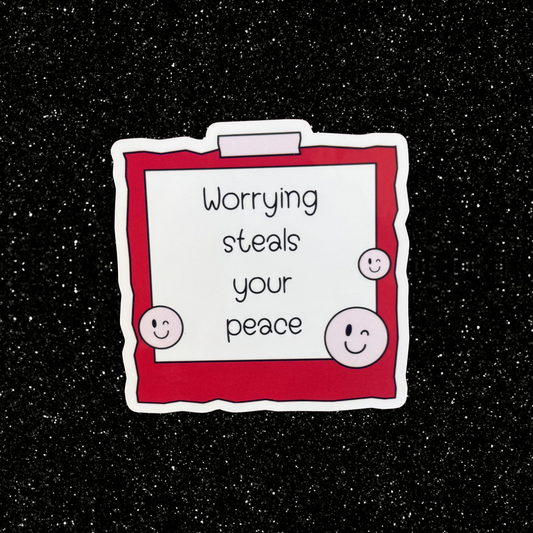 Worrying Sticker