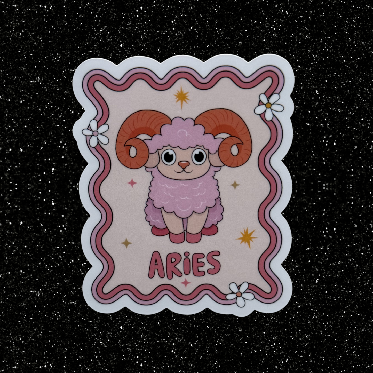 Aries Zodiac Sticker